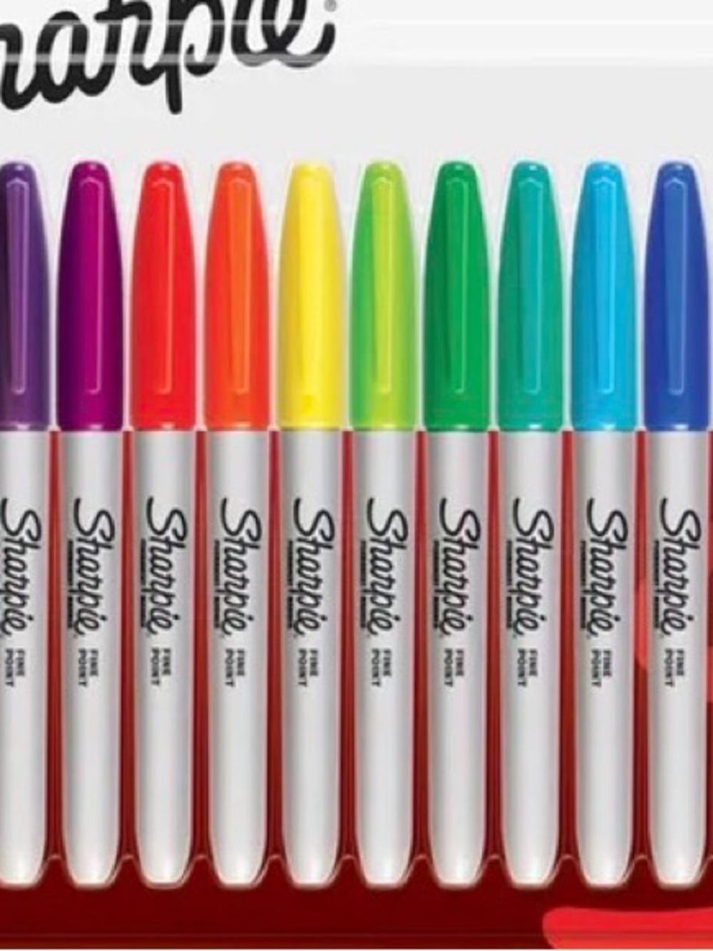 Sharpie Brand New Sealed Fine Point Permanent Markers - Assorted Bright Colors